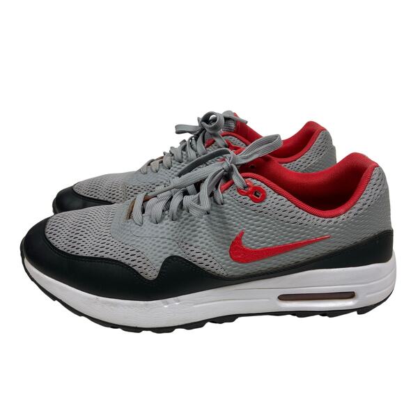 Nike Air Max 1G Golf Shoe Gray Black Red CI7576-002 Men\'s Size 10 main image 8